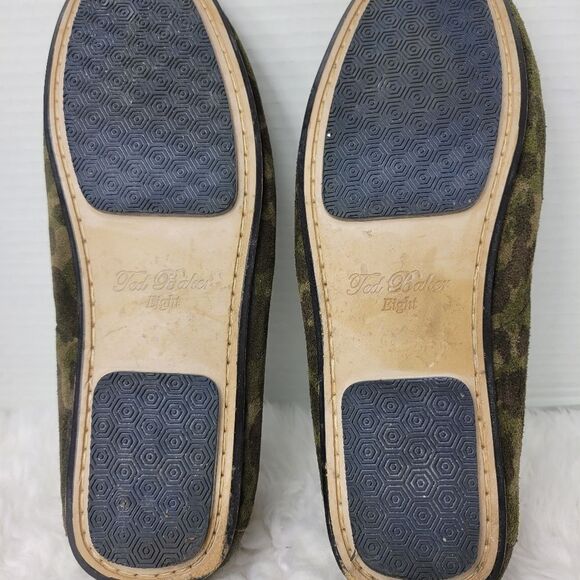 Ted Baker Brently Men's Loafer Size 9 Driving Tassel Loafer Camo Suede Shoes - Picture 10 of 10